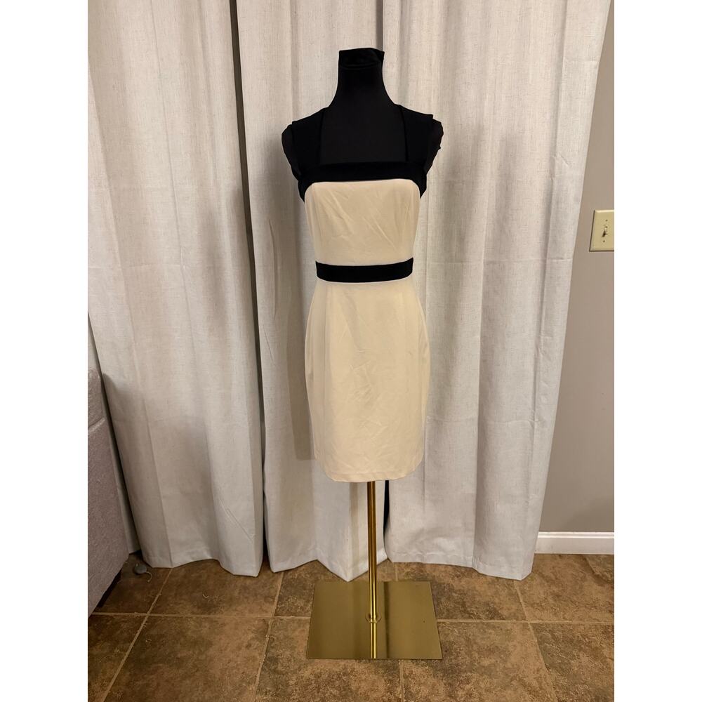 Black and Tan Dress By Forever 21 Contemporary Size Small